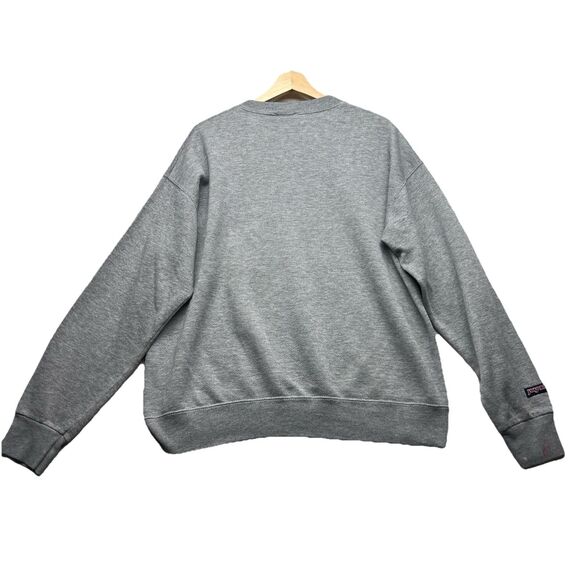 Vintage Cal Poly JanSport Sweatshirt L Gray Alumni San Luis Obispo USA 90s FLAWS - Picture 14 of 16